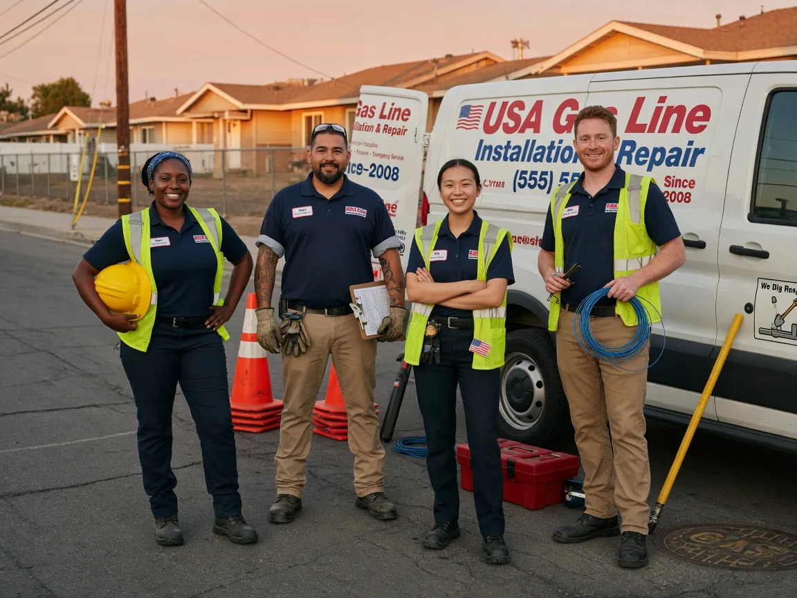 Gas Line Installation company in Penhook, VA